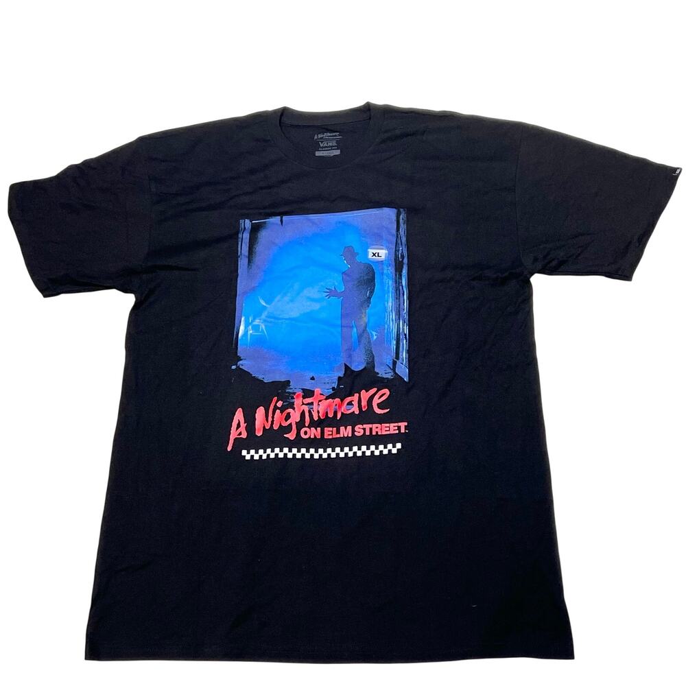 Vans x Nightmare on Elm Street Graphic T-Shirt XL Black New
